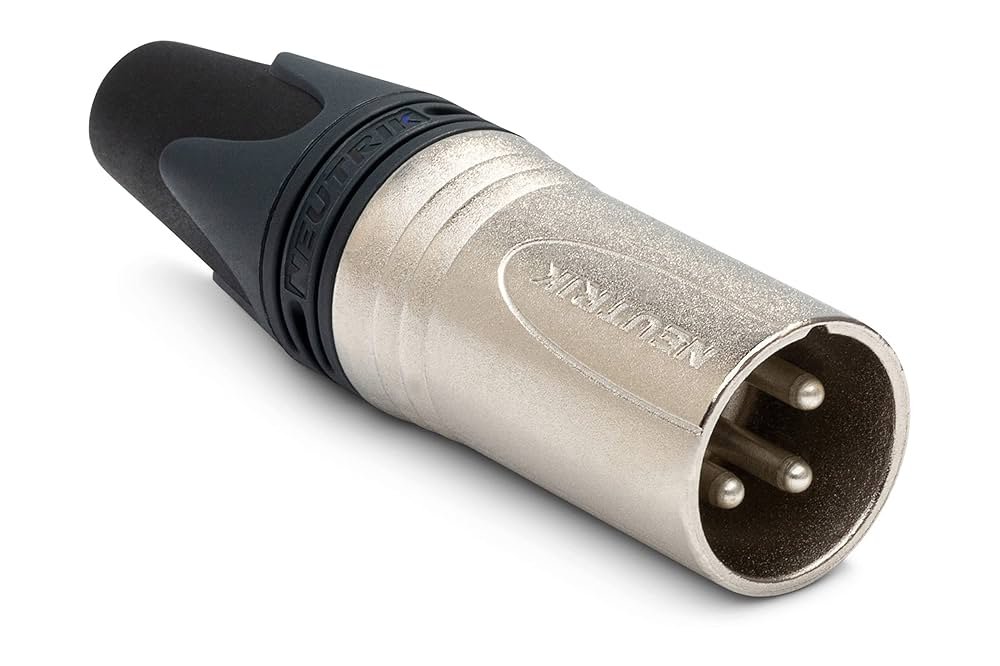 Conector XLR 3 Pines Macho